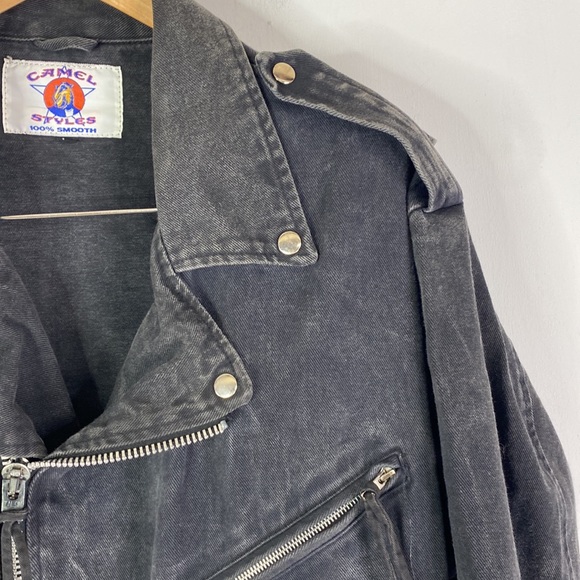 1992 Camel Moto Jean Jacket - Picture 2 of 16